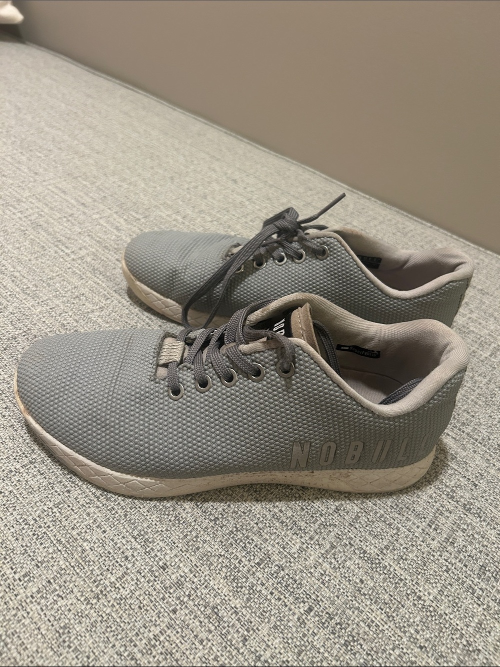 NOBULL Light Grey Runner Sneakers